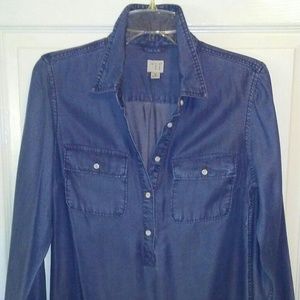 Denim shirt, size M